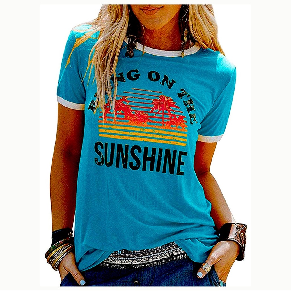 Lexi Woman’s Bring on the Sunshine Retro T-Shirt